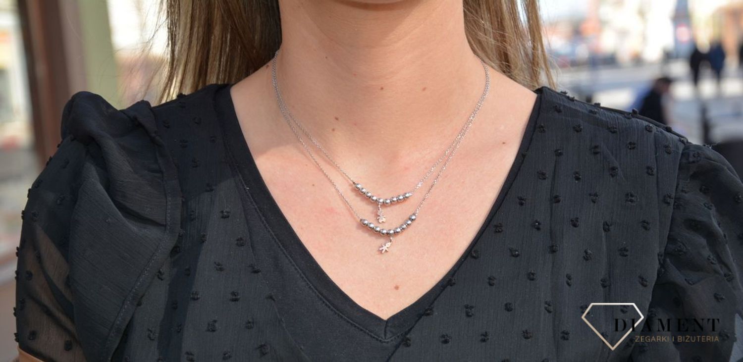 Naszyjnik srebrny chłopiec LineArgent kuleczki PE 15328 srebrne kuleczki chłopiec11.jpg